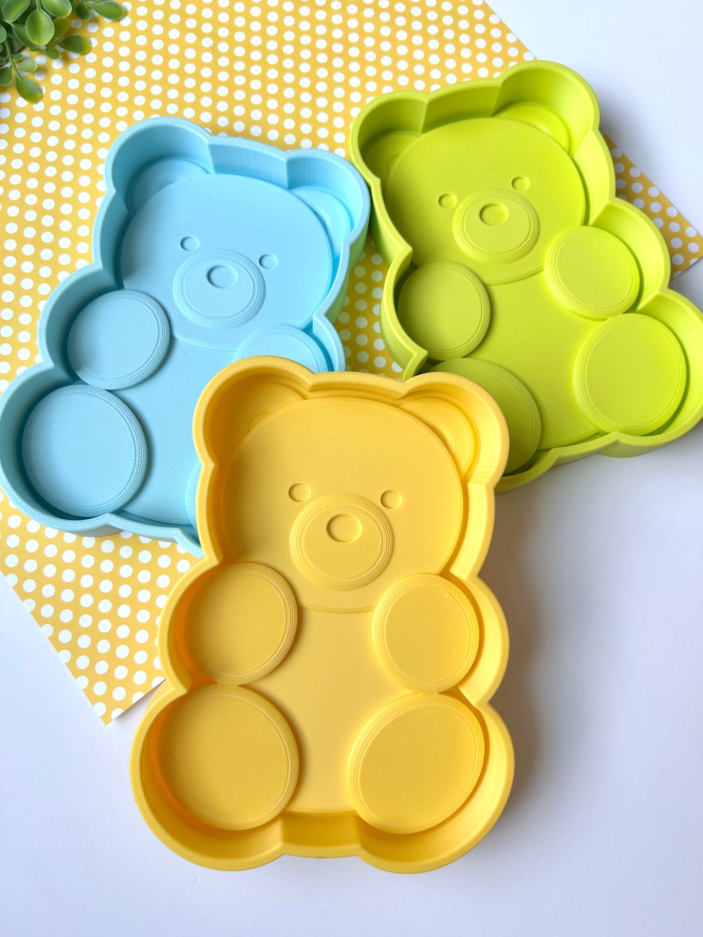 EXTRA Beary Cute Tray- NO Resin Top