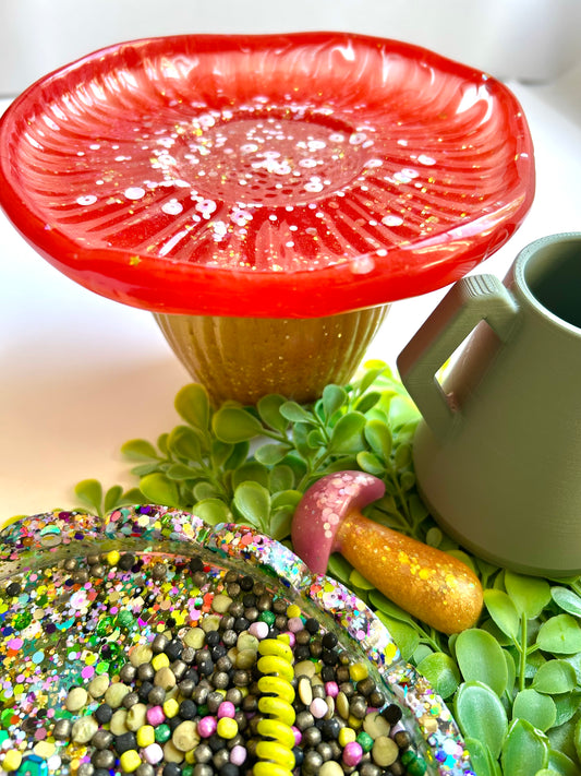 Red Mushie Container