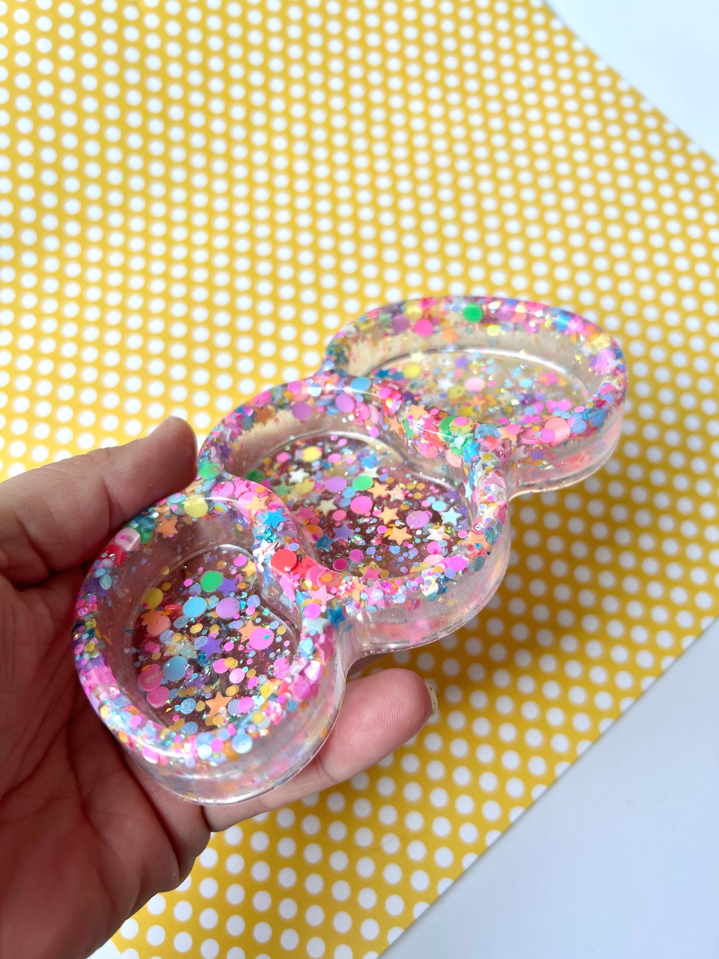 OOAK All Glitter Dish