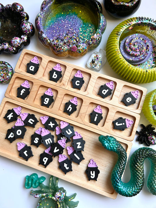Cauldron Alphabet Set