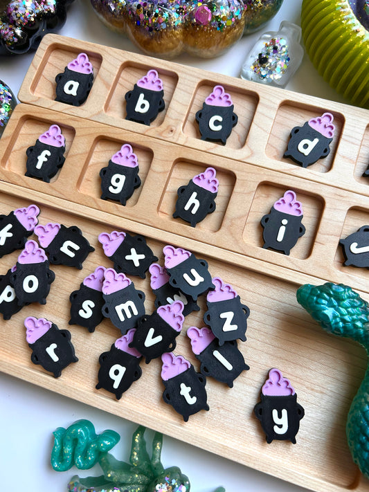 Cauldron Alphabet Set