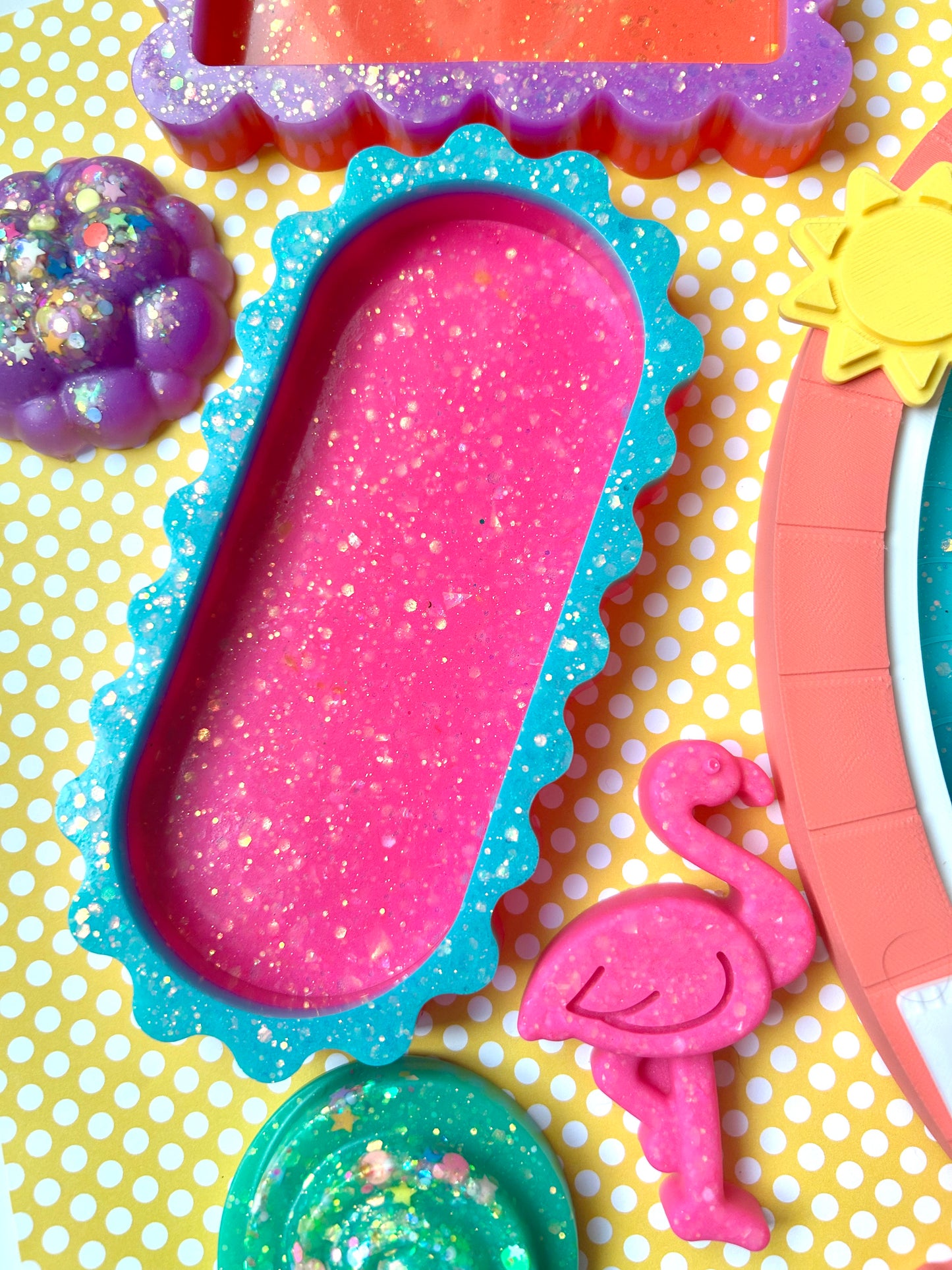 Pool Party Trays