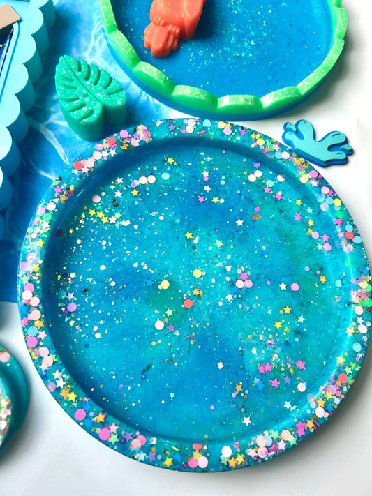 Round Pool Party Tray