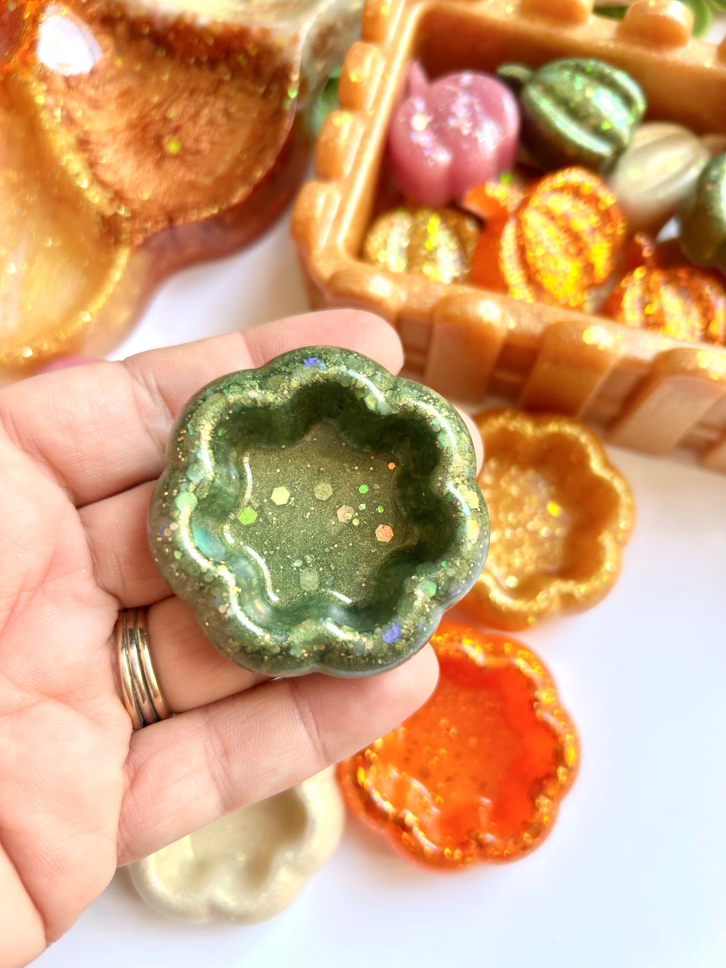 Mini Pumpkin Cups Set of 6