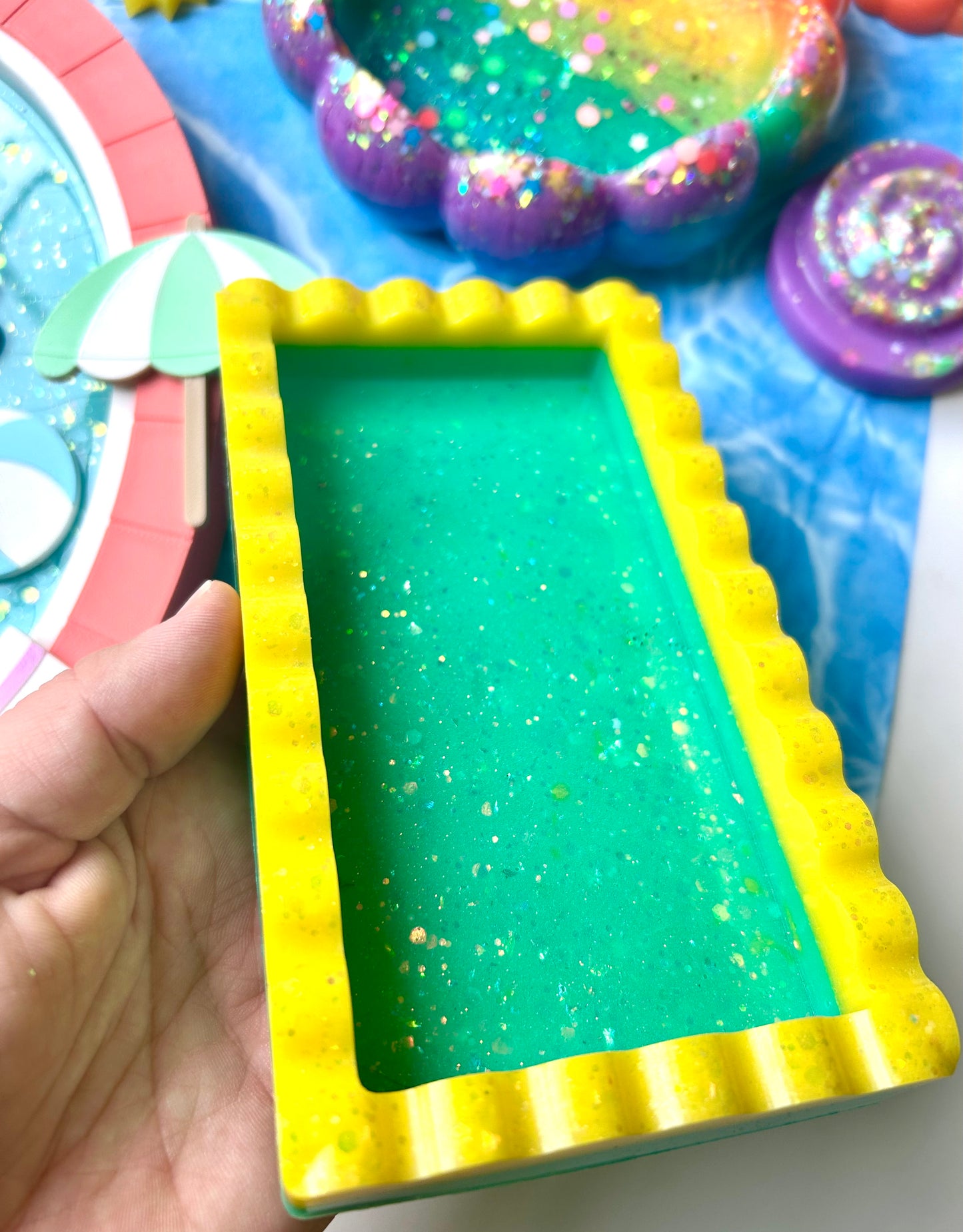Pool Party Trays