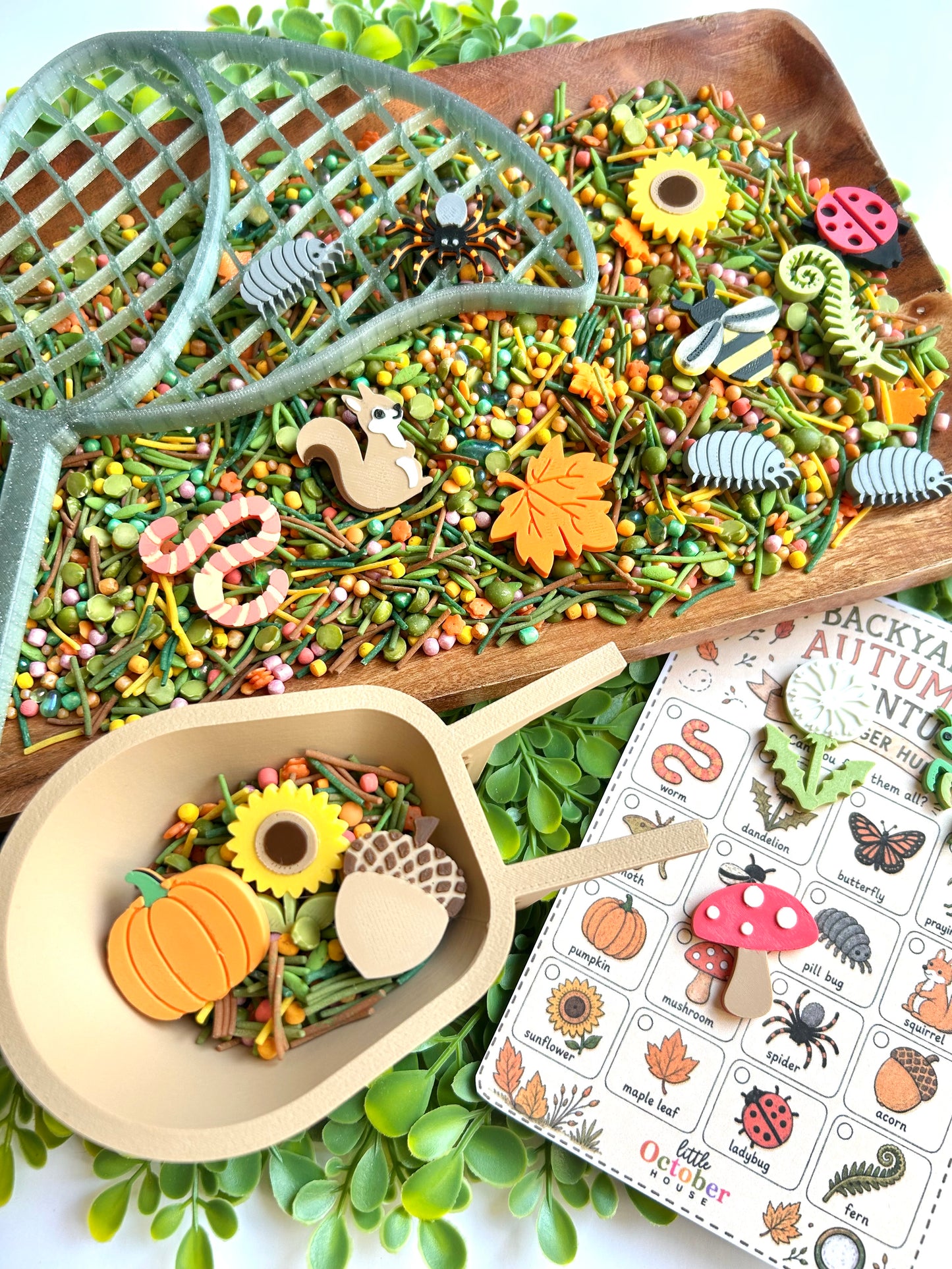Backyard Autumn Adventure Bin in a Bag