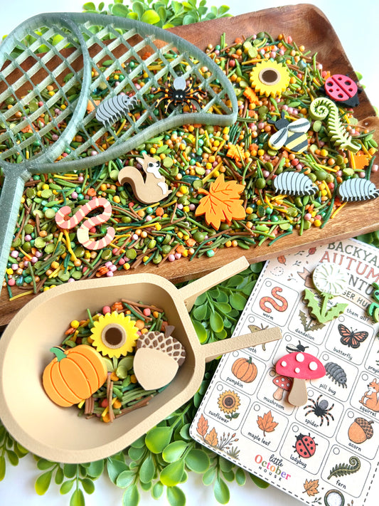 Backyard Autumn Adventure Bin in a Bag