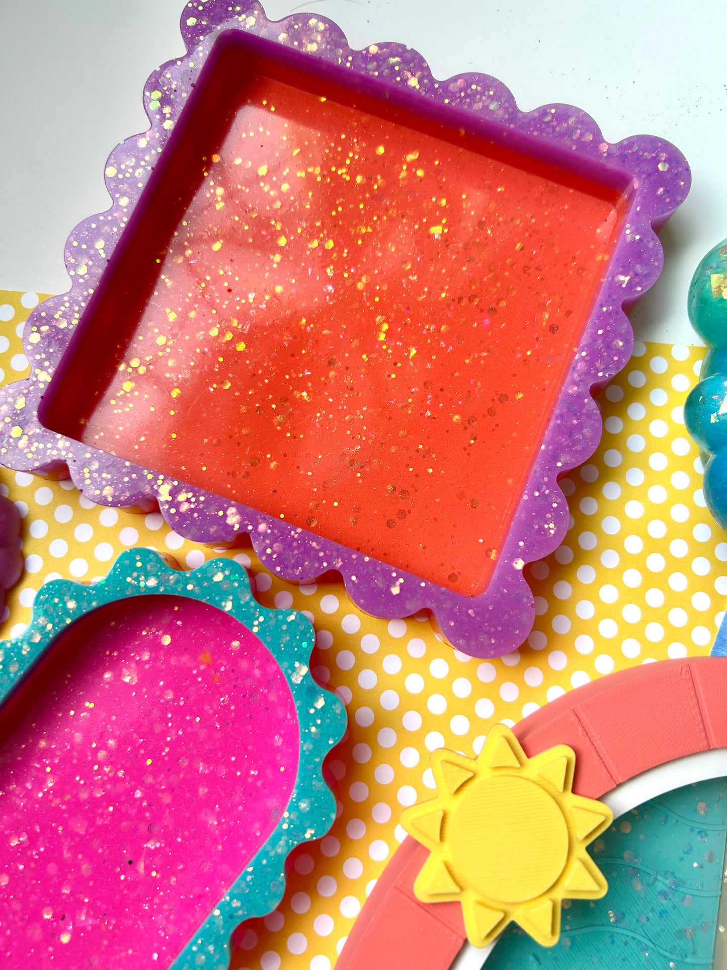 Pool Party Trays