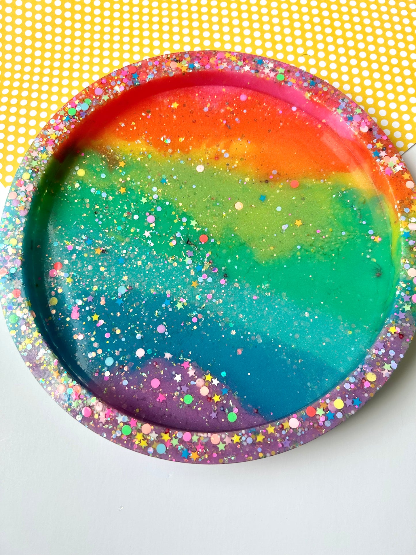 IMPERFECT Large Rainbow Tray
