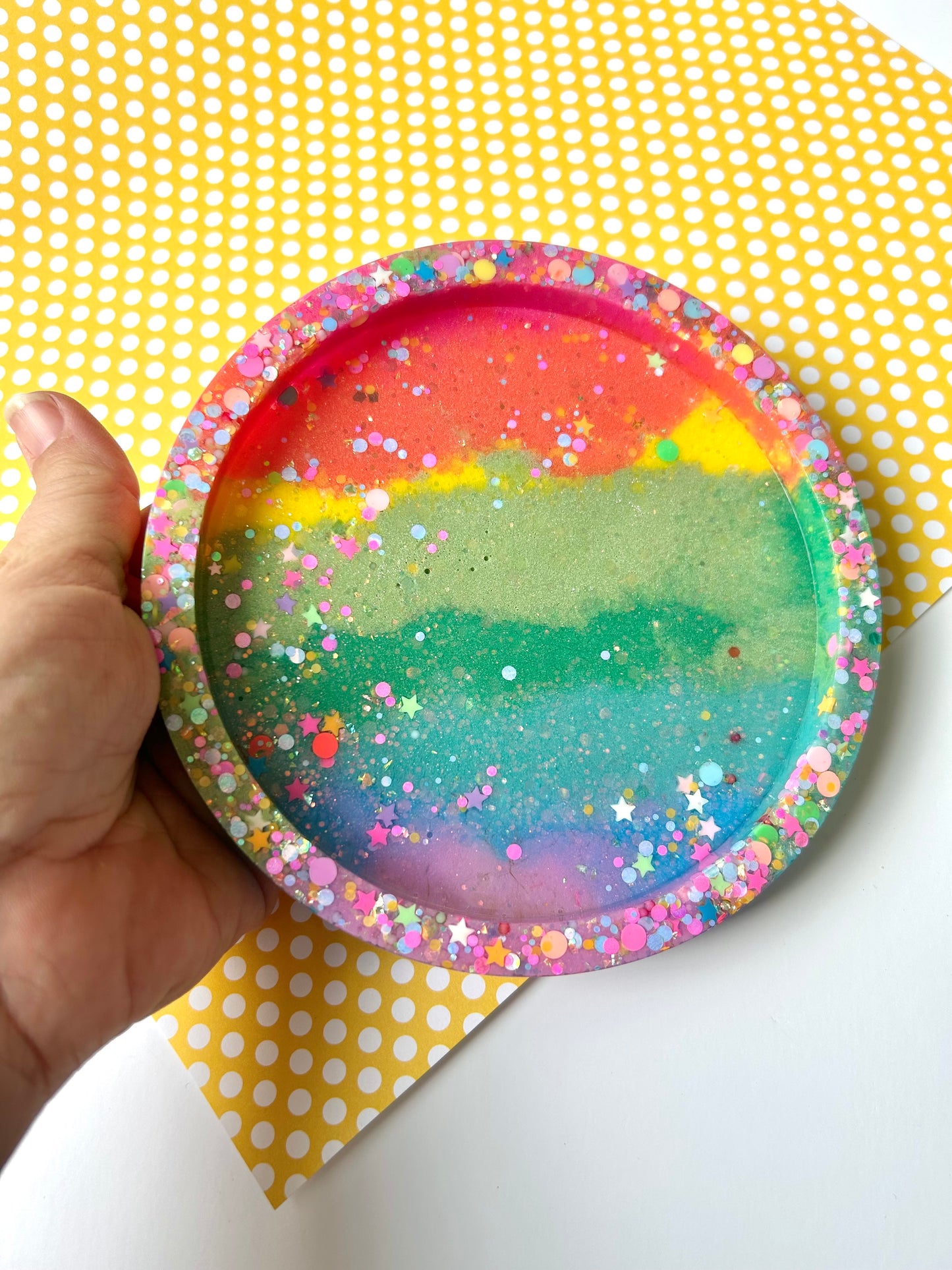 IMPERFECT Small Rainbow Tray