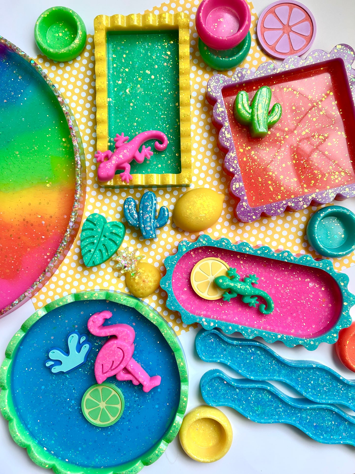 Pool Party Trays