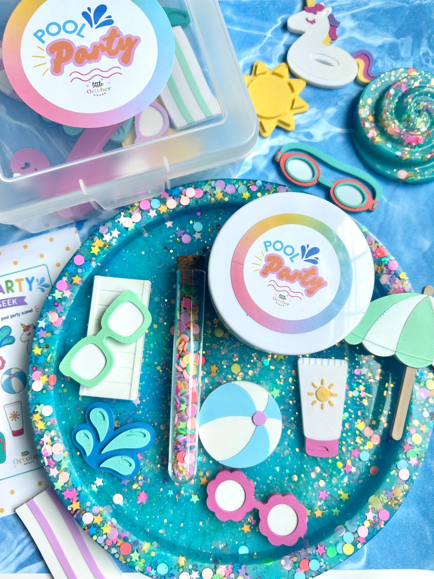 Pool PARTY Mini Fizzy Kit