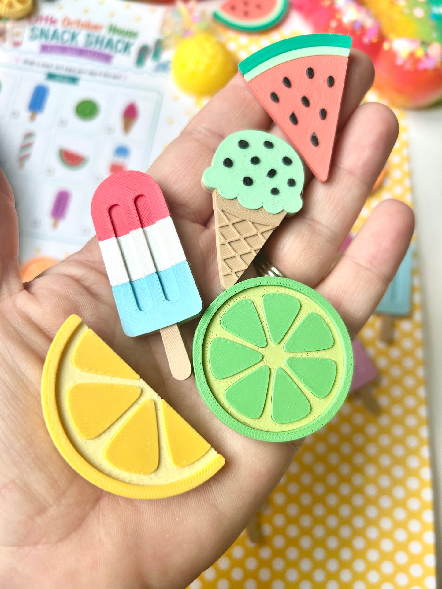 Pool Snacks Loose Parts
