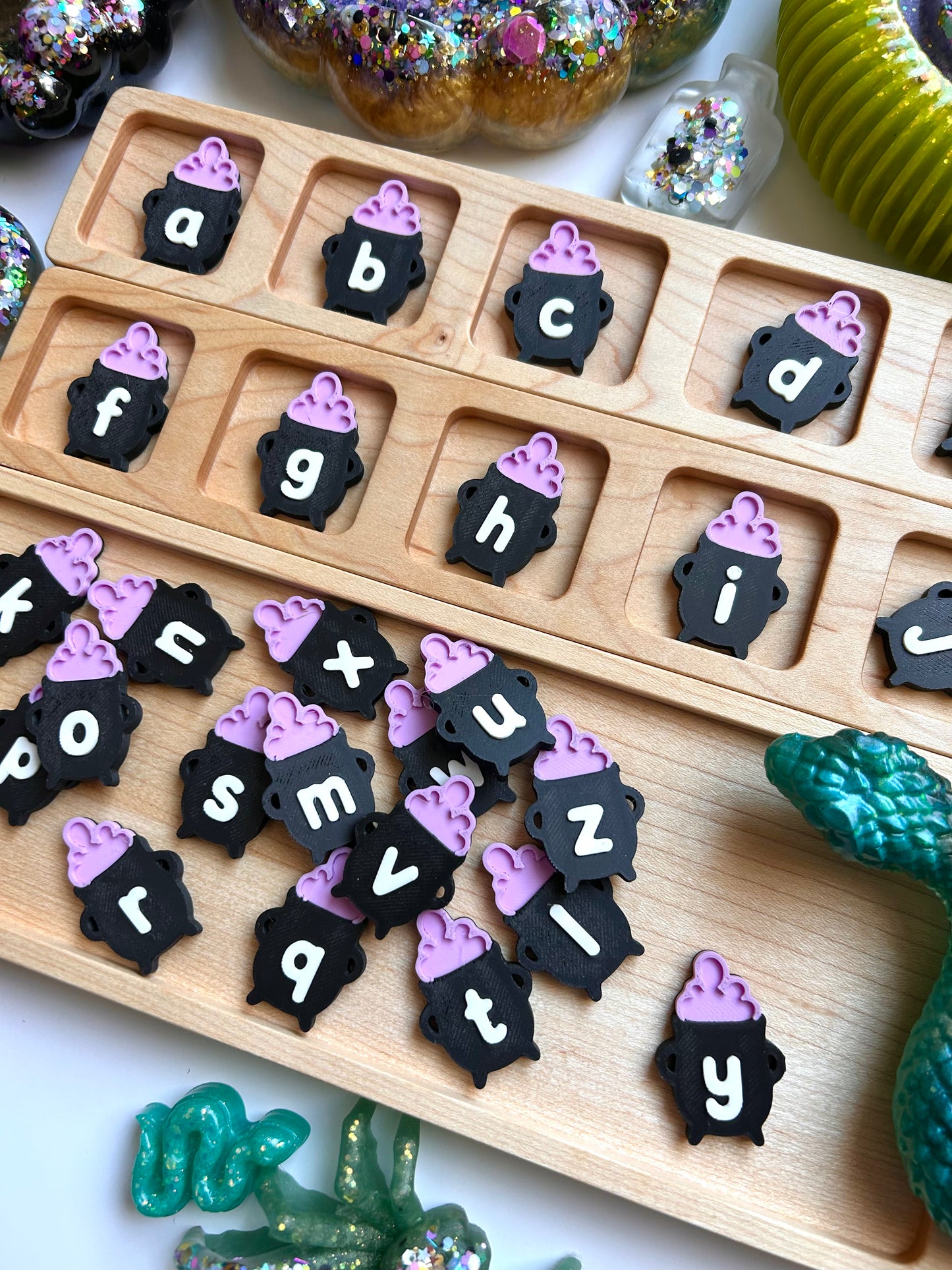 Cauldron Alphabet Set