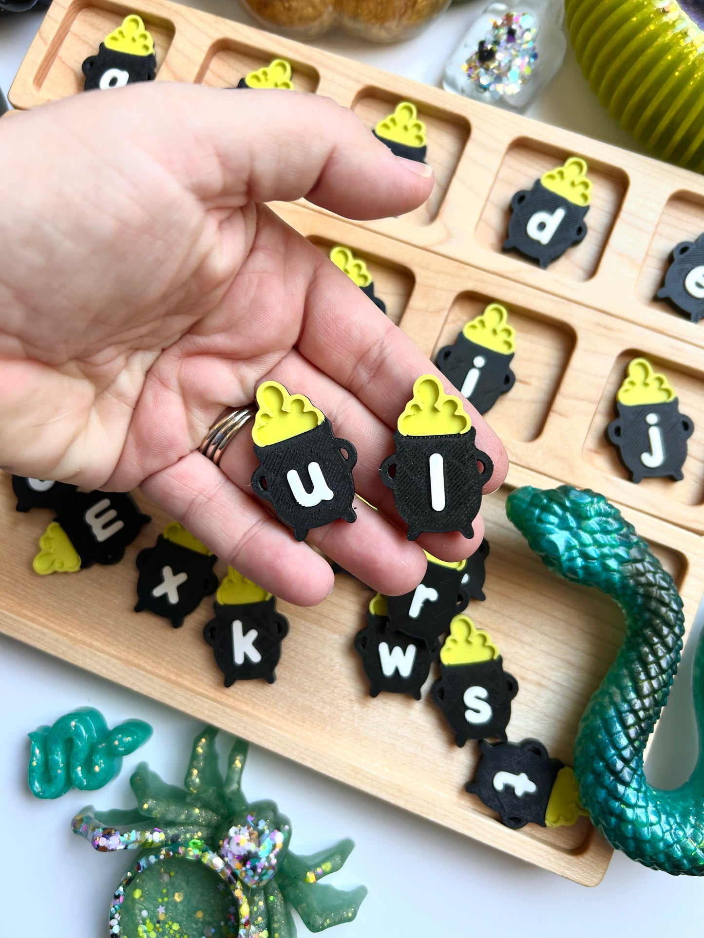 Cauldron Alphabet Set