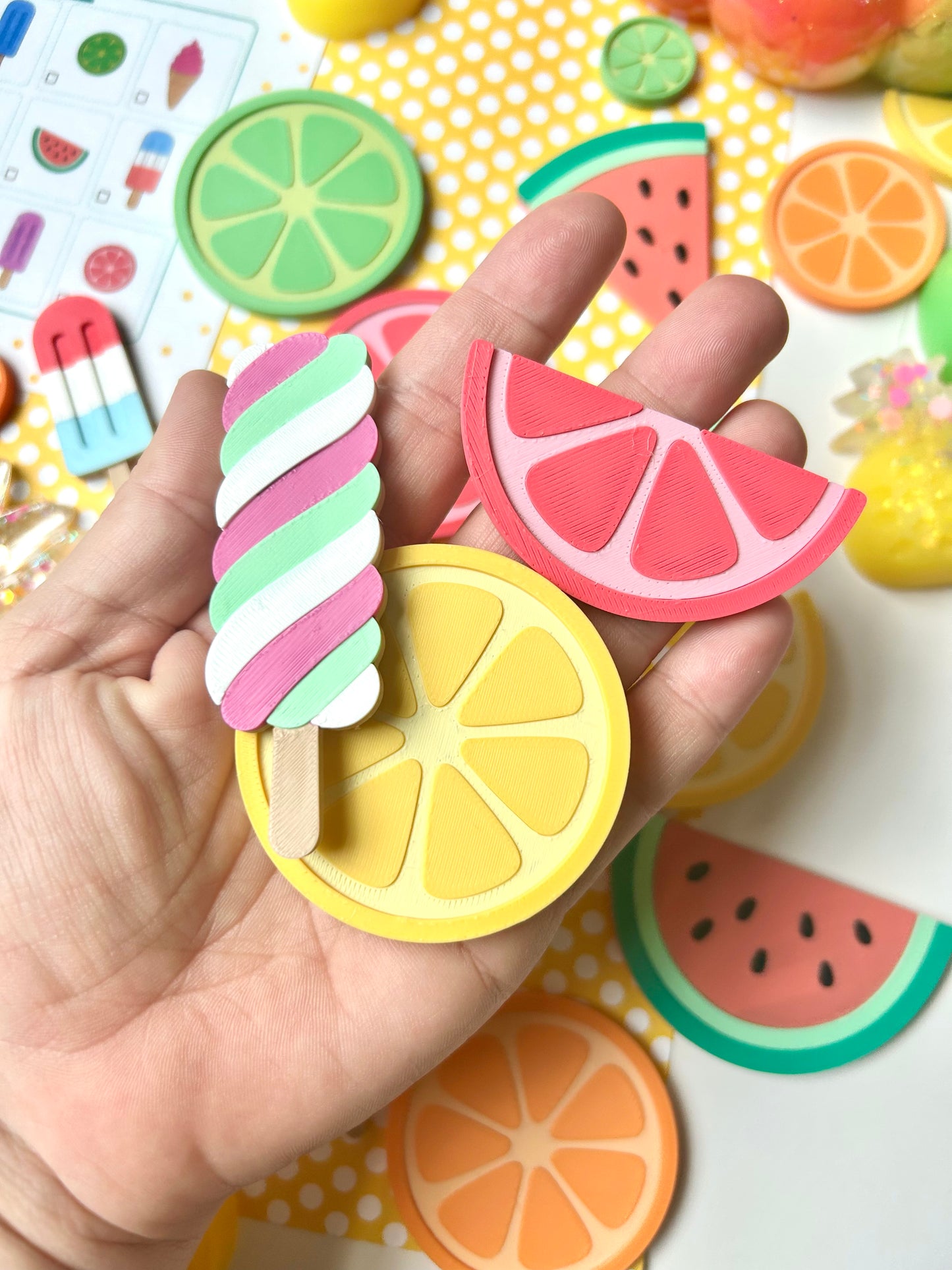 Pool Snacks Loose Parts